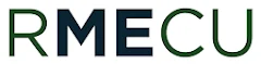 The image features the text "RMECU" in bold letters against a white background, emphasizing a simple, modern design without additional elements.