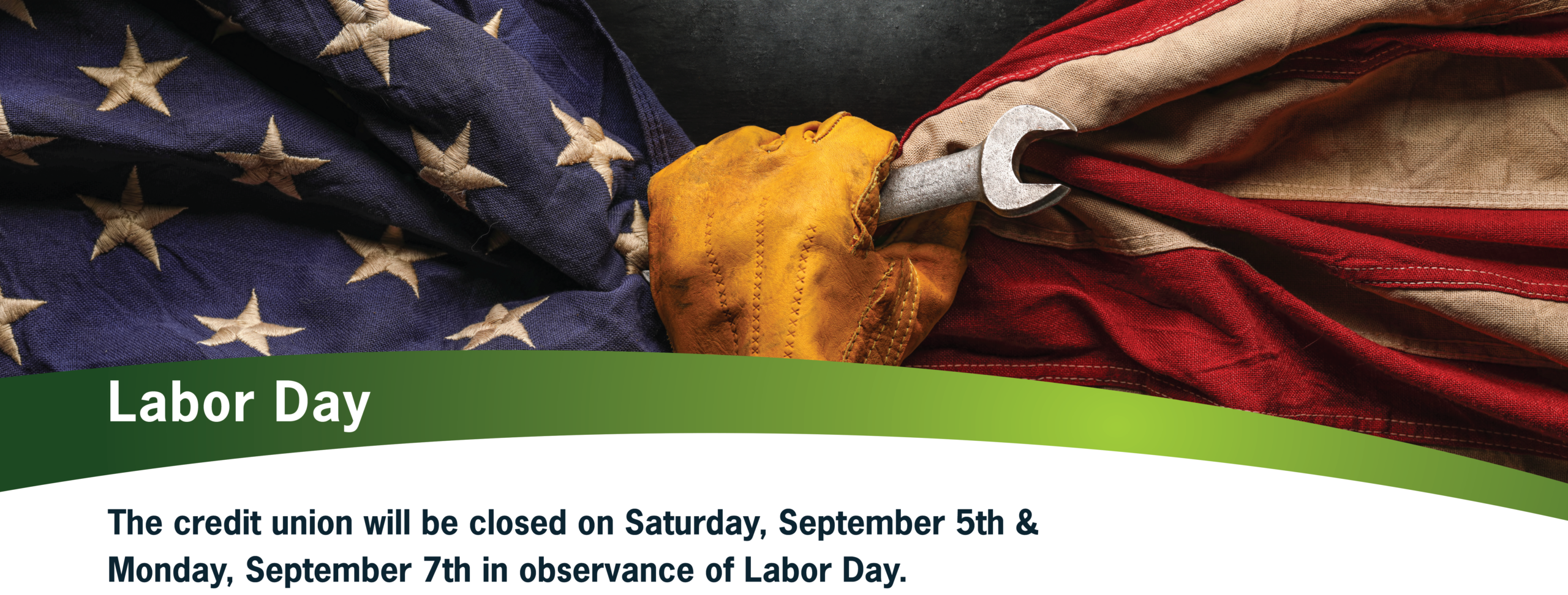 We will be closed Saturday and Monday in observance of Labor Day.